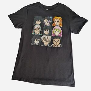 Demon Slayer Kimetsu No Yaiba Hashira Grid Graphic Shirt Size M